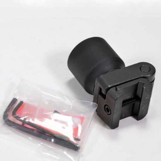 Picture of MIDWEST INDUSTRIES PICATINNY SIDE FOLDING HINGE WITH BUFFER TUBE ADAPTER