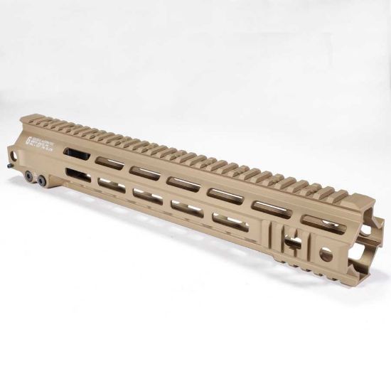 Picture of GEISSELE MK4 SUPER MODULAR RAIL HANDGUARD 13.5" M-LOK, DESERT DIRT COLOR