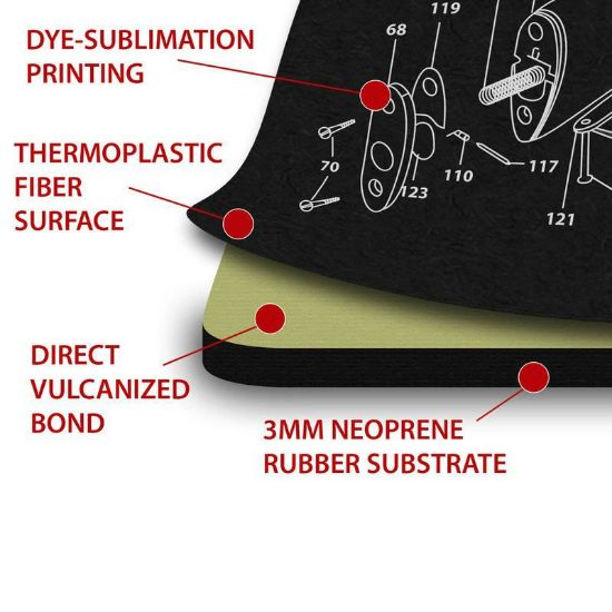 Picture of AK47 CLEANING & REPAIR MAT BY TEKMAT, 15x44 INCH