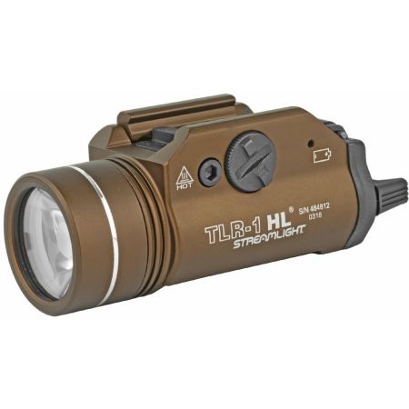 Picture of STREAMLIGHT TLR-1 HL 1000 LUMEN, LED WEAPON LIGHT, BROWN
