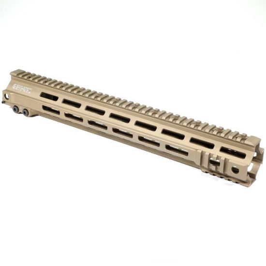 Picture of GEISSELE MK4 SUPER MODULAR RAIL HANDGUARD 15" M-LOK, DESERT DIRT