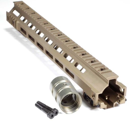 Picture of GEISSELE MK4 SUPER MODULAR RAIL HANDGUARD 15" M-LOK, DESERT DIRT