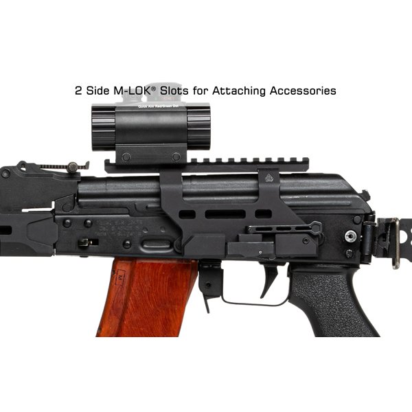 RTG Parts AK Accu-Sync QR Side Mount Scope Rail, Quick Detach, UTG