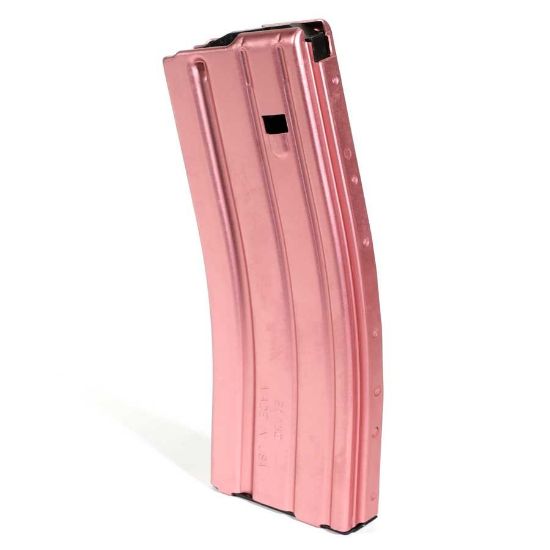 Picture of AR15 30RD PINK ALUMINUM MAGAZINE NEW, DURAMAG