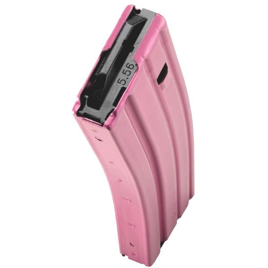 Picture of AR15 30RD PINK ALUMINUM MAGAZINE NEW, DURAMAG