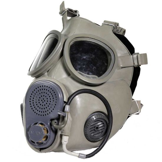 Czech M10M Gas Mask Kit with Filter and Case, Surplus, PLT-CZ-M10M, PLT-W12-B, RTG Parts