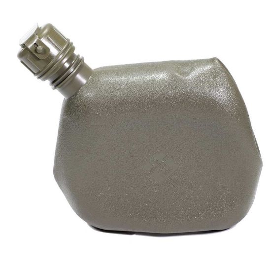USGI, 2 Quart Canteen, Flexible / Collapsible, OD Green, Surplus VG-EX, GER-4993, BIN-4-B, RTG Parts