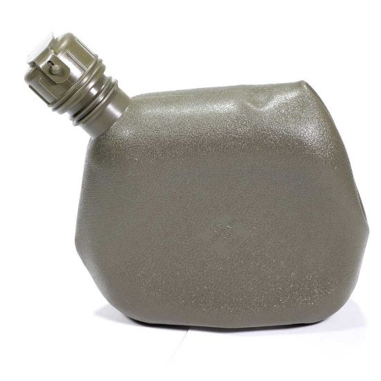 USGI, 2 Quart Canteen, Flexible / Collapsible, OD Green, Surplus VG-EX, GER-4993, BIN-4-B, RTG Parts