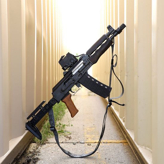 Picture of SIG ROMEO8T RED DOT SIGHT, BALLISTIC CIRCLE DOT, 1x38MM, 65MOA & 2MOA, TITANIUM PROTECTIVE SHROUD