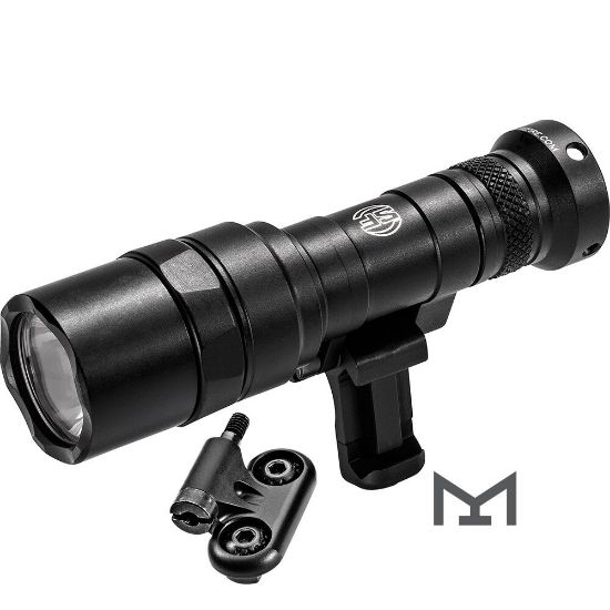 Picture of SUREFIRE M340C SCOUT PRO LED WEAPONLIGHT, 500 LUMENS, 1913 PICATINNY & MLOK MOUNT, BLACK