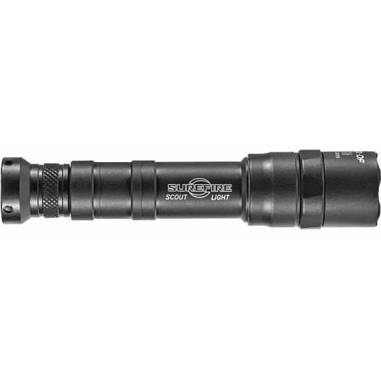 Picture of SUREFIRE M640DF SCOUT PRO LED WEAPONLIGHT, 1500 LUMENS, 1913 PICATINNY & MLOK MOUNT, BLACK