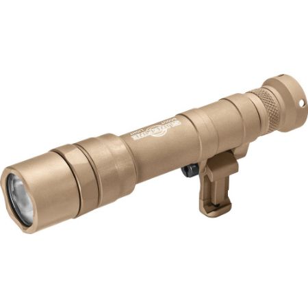 Picture of SUREFIRE M640DF SCOUT PRO LED WEAPONLIGHT, 1500 LUMENS, 1913 PICATINNY & MLOK MOUNT, TAN