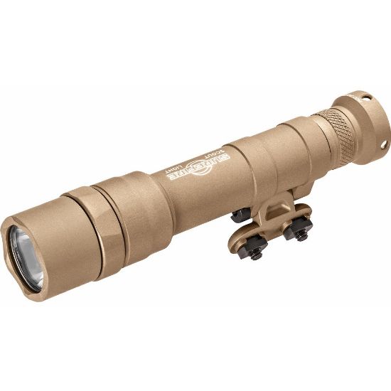 Picture of SUREFIRE M640DF SCOUT PRO LED WEAPONLIGHT, 1500 LUMENS, 1913 PICATINNY & MLOK MOUNT, TAN