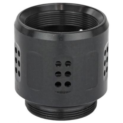 Picture of DEAD AIR ARMAMENT, SANDMAN ENHANCED MUZZLE BRAKE, BLACK FINISH, INCLUDES FRONT CAP TOOL