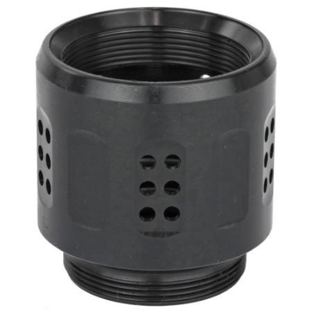 Picture of DEAD AIR ARMAMENT, SANDMAN ENHANCED MUZZLE BRAKE, BLACK FINISH, INCLUDES FRONT CAP TOOL