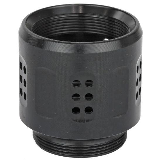 Picture of DEAD AIR ARMAMENT, SANDMAN ENHANCED MUZZLE BRAKE, BLACK FINISH, INCLUDES FRONT CAP TOOL