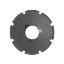 Picture of DEAD AIR ARMAMENT, SANDMAN FRONT CAP 7.62MM, BLACK