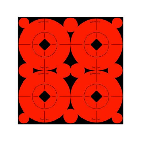 Picture of 40 SELF-ADHESIVE 3" ROUND TARGETS, BIRCHWOOD CASEY 