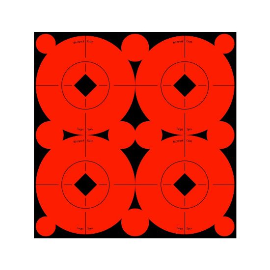 Picture of 40 SELF-ADHESIVE 3" ROUND TARGETS, BIRCHWOOD CASEY 