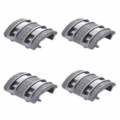 Picture of MAGPUL XTM ENHANCED RAIL PANEL KIT FOR 1913 PICATINNY, GRAY