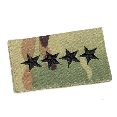 Picture of USGI 4-STAR OFFICIAL RANK INSIGNIA NEW