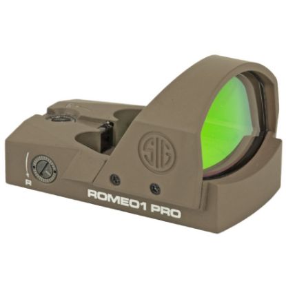Picture of SIG ROMEO1 PRO RED DOT 1x30 6MOA REFLEX SIGHT, FDE
