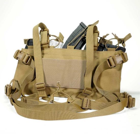 Picture of AK 5-CELL CHEST RIG, COYOTE BROWN, CRH CUSTOMS / CIRCLE 10 AK