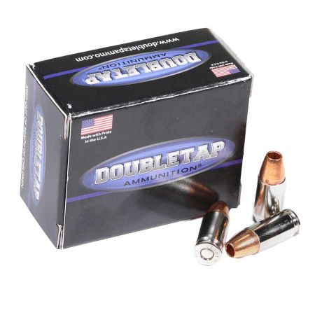 Picture of DOUBLETAP AMMUNITION LEAD FREE 9MM+P 115GR SOLID COPPER HOLLOW POINT, 20RD BOX