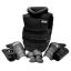 Picture of ITALIAN POLICE BLACK RIOT GEAR SET WITH BAG