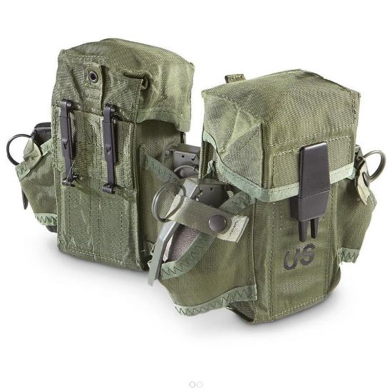 Picture of USGI AR15 3-MAG / 2 HAND GRENADE POUCH
