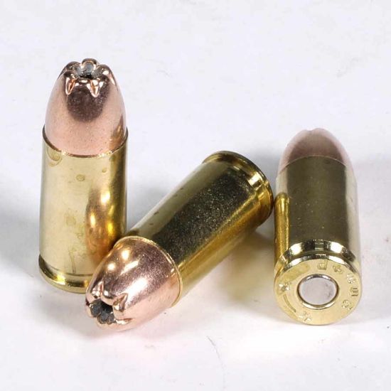 Picture of CORBON SELF DEFENSE 9MM +P 125GR JACKETED HOLLOW POINT, 20RD BOX