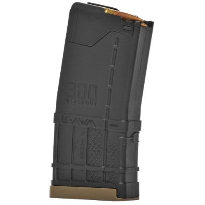 Picture of LANCER L5AWM 20RD OPAQUE BLACK MAG, .300 AAC BLACKOUT