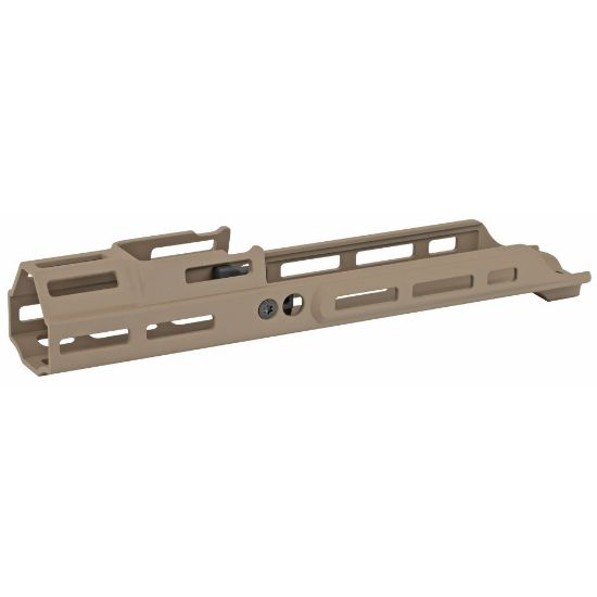 Picture of KDG SCAR MREX M-LOK MKII HANDGUARD 4.25" W/ 2-PIC RAIL SECTIONS, FDE