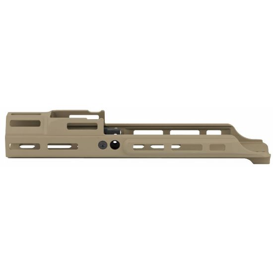 Picture of KDG SCAR MREX M-LOK MKII HANDGUARD 4.25" W/ 2-PIC RAIL SECTIONS, FDE