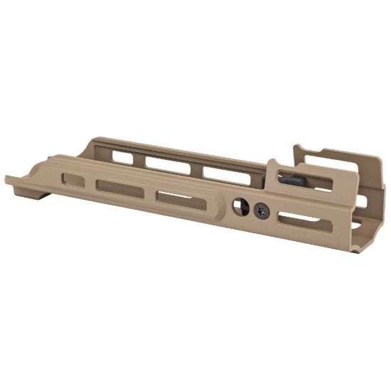 Picture of KDG SCAR MREX M-LOK MKII HANDGUARD 2.2" W/ 2-PIC RAIL SECTIONS, FDE