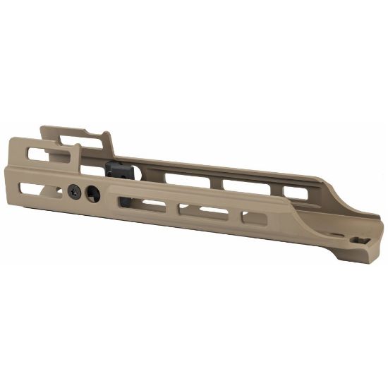 Picture of KDG SCAR MREX M-LOK MKII HANDGUARD 2.2" W/ 2-PIC RAIL SECTIONS, FDE