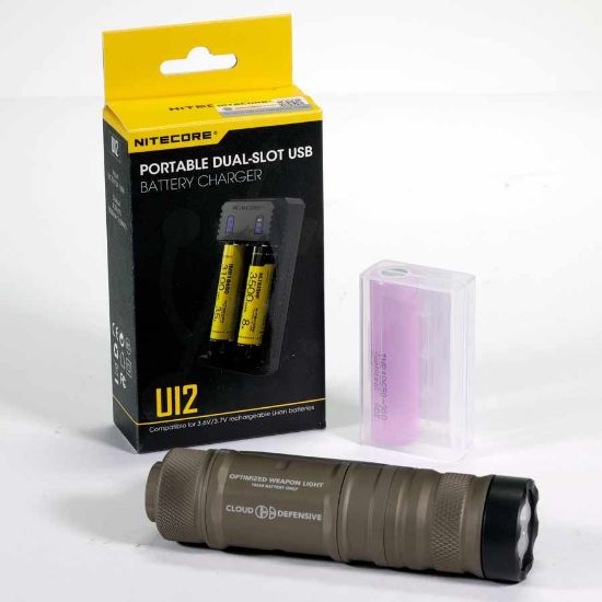 Picture of CLOUD DEFENSIVE OWL 1250 LUMENS WEAPON LIGHT, FDE