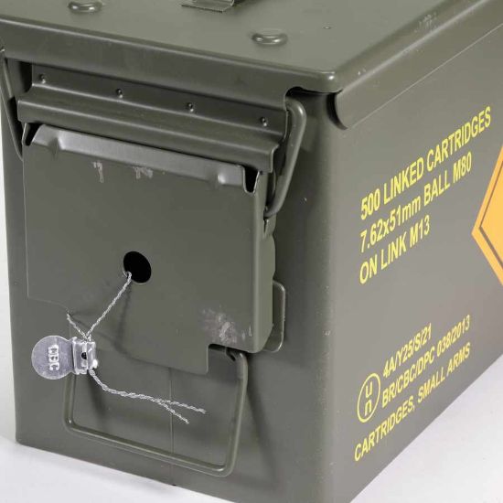Picture of MAGTECH 7.62X51 M80 BALL FMJ, LINKED 500RD CAN