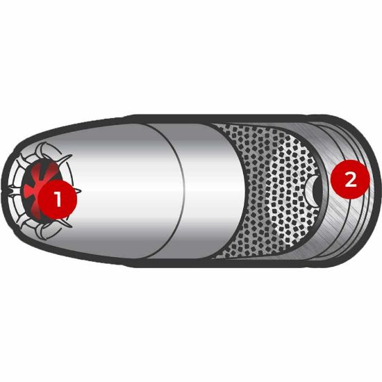 Picture of WINCHESTER READY DEFENSE HEX-VENT 9MM +P 124GR JHP, 20RD/BOX
