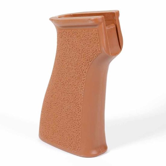Picture of US PALM AK47/74 PISTOL GRIP NEW W/ SCREW, BAKELITE ORANGE