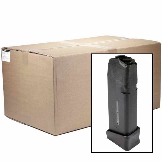 Picture of CASE OF GLOCK 19 9MM 17RD WINDOW MAGAZINE WITH PLUS 2 BASEPLATE, AC-UNITY (QTY 100)