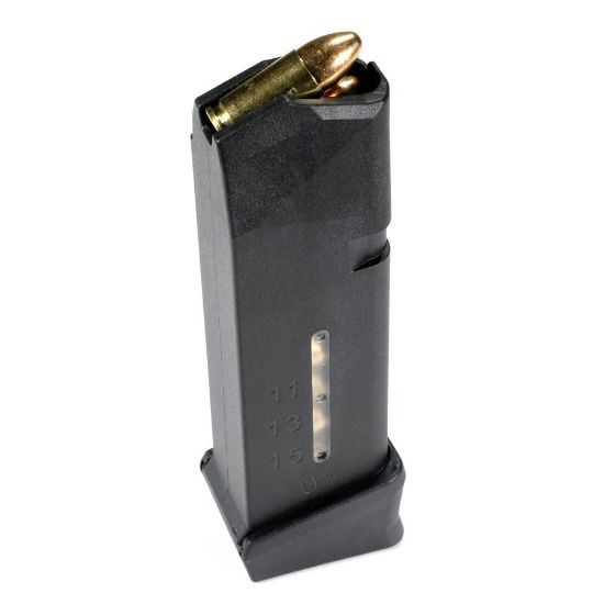 Picture of CASE OF GLOCK 19 9MM 17RD WINDOW MAGAZINE WITH PLUS 2 BASEPLATE, AC-UNITY (QTY 100)