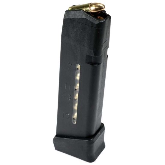 Picture of CASE OF GLOCK 17/34 9MM 19RD WINDOW MAGAZINE WITH PLUS 2 BASEPLATE, AC-UNITY (QTY 100)