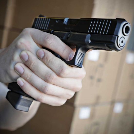 Picture of CASE OF GLOCK 17/34 9MM 19RD WINDOW MAGAZINE WITH PLUS 2 BASEPLATE, AC-UNITY (QTY 100)