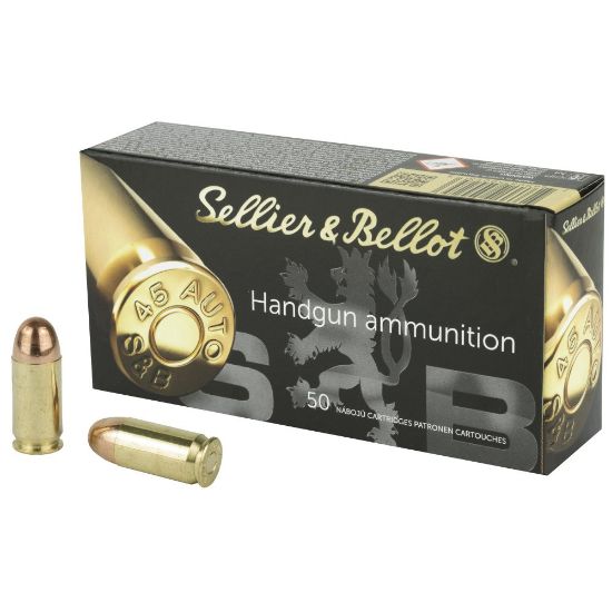 Picture of S&B .45ACP 230GR FMJ, 50RD BOX