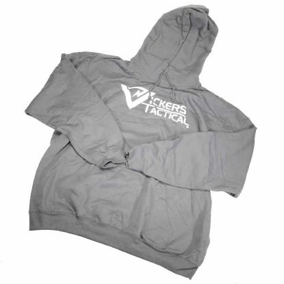 Picture of VICKERS TACTICAL LOGO HOODIE, GRAY, 3XL