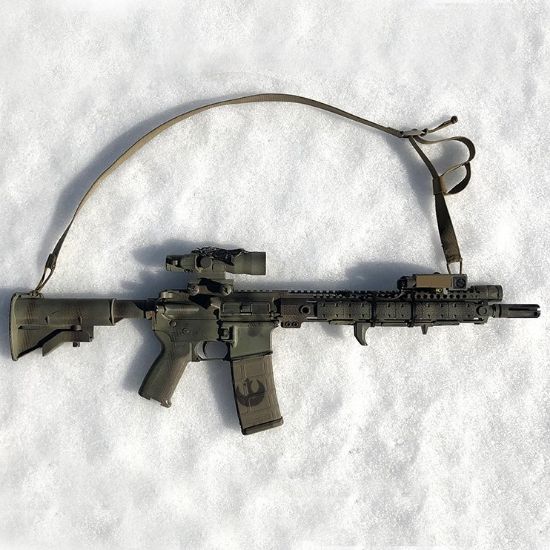Picture of ZULU NYLON GEAR CARBINE SLING, OD GREEN