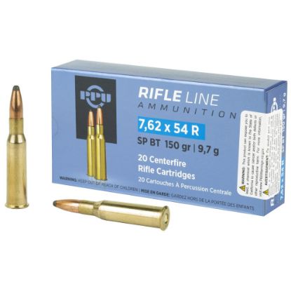 Picture of PRVI PARTIZAN 7.62X54R 150GR SP, 20RD BOX