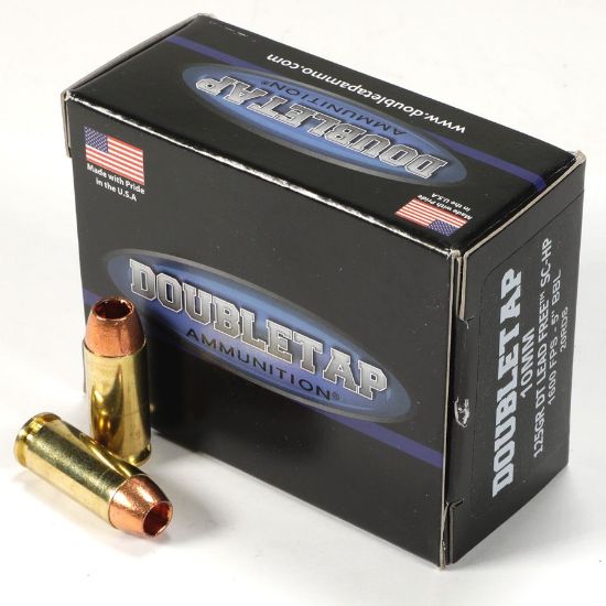 Picture of DOUBLETAP AMMUNITION LEAD FREE 10MM 125GR SCHP, 1600FPS / 710FT-LB, 20RD BOX