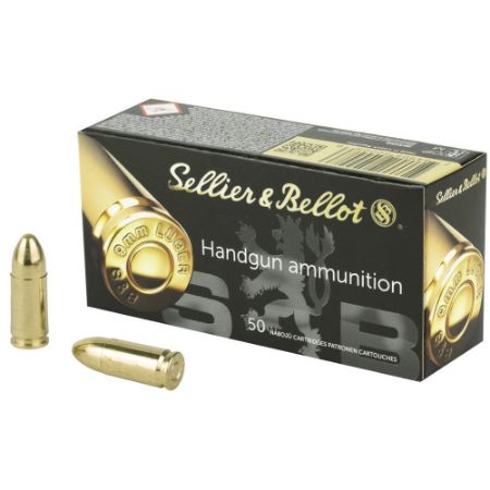 Picture of S&B 9MM 115GR FMJ, 50RD BOX